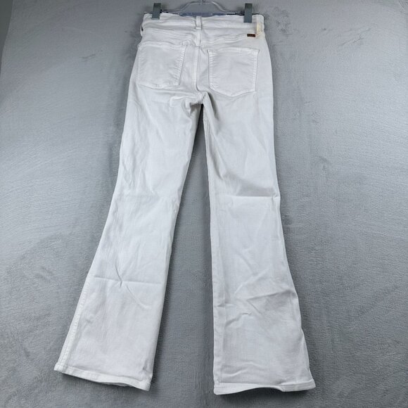 AYR All Year Round Vintage Flare Leg Jeans Mid Rise Womens Size 26 White - Picture 2 of 14